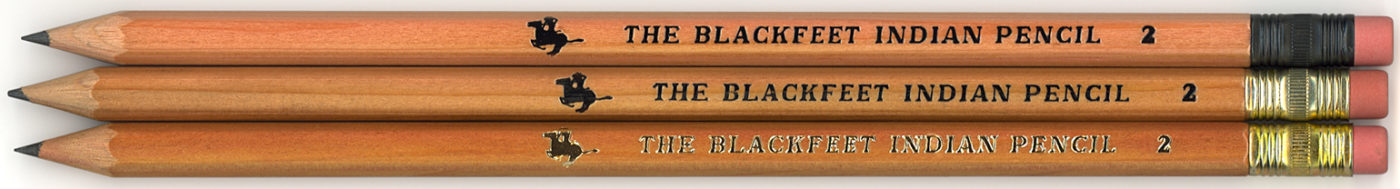 Blackfeet Indian Pencil 2 by Blackfeet Indian Writing Co. | Vintage