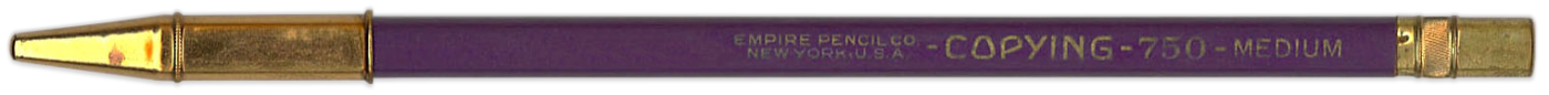 Empire copying pencil, Point protector