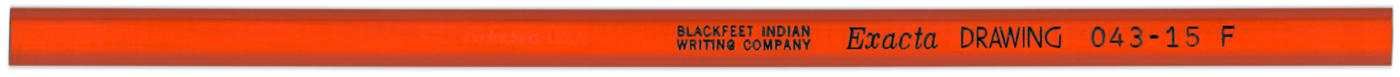 Blackfeet Indian Exacta pencil F