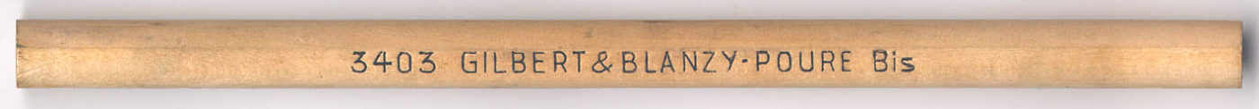 Gilbert & Blanzy-Poure Bis  3403