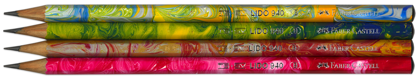 Lido multicolor vintage pencils