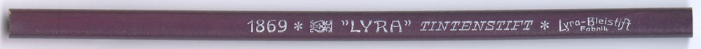 “Lyra” Tintenstift 1869