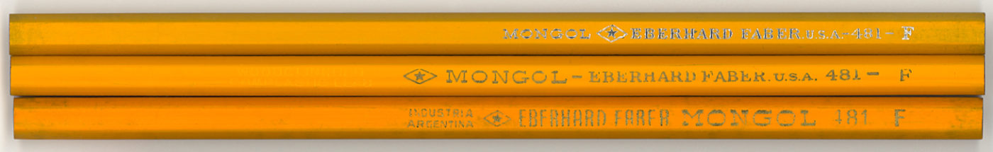 Mongol 481 F
