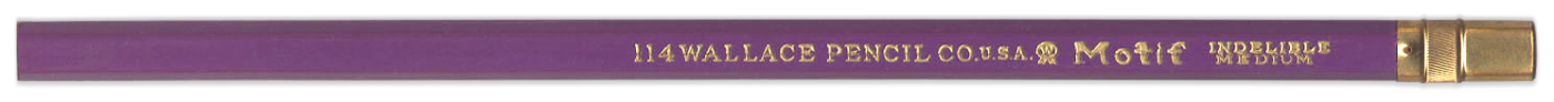 Wallace Motif 114 vintage pencil