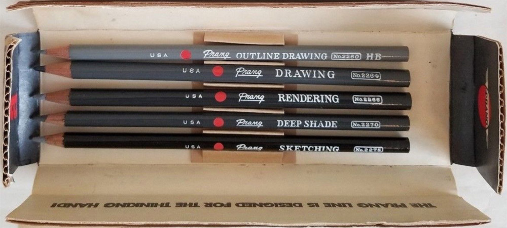 Prang Charcoal Pencil Set