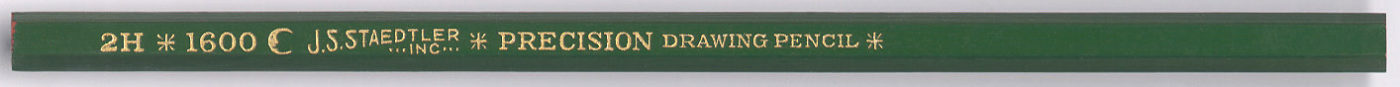 Precision Drawing Pencil 1600 2H