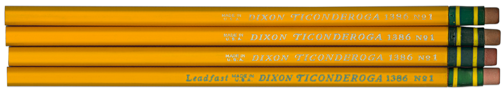 Ticonderoga 1386 No.1 by Joseph Dixon | Brand Name Pencils