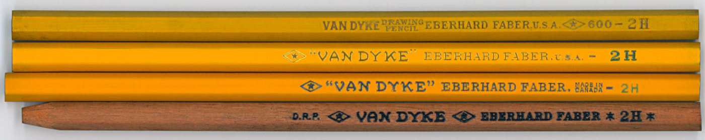 Van Dyke Drawing Pencil 600 2H