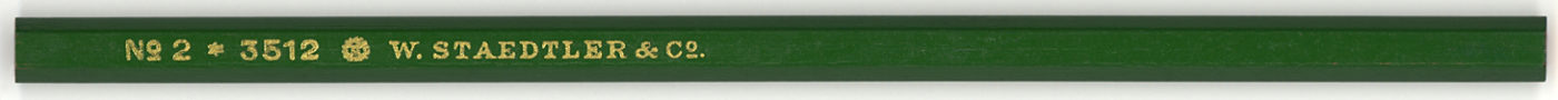 W. Staedtler & Co. 3512 No. 2
