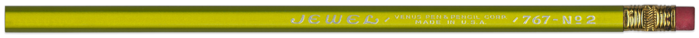Jewel 767 Yellow vintage pencil