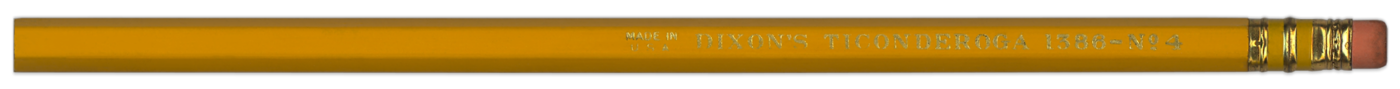 Ticonderoga 1386 No.4
