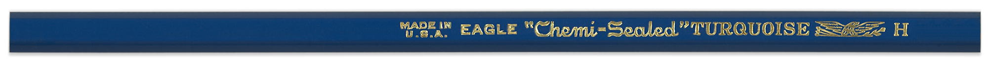 Blue Chemi-Sealed Turquoise pencil by Eagle