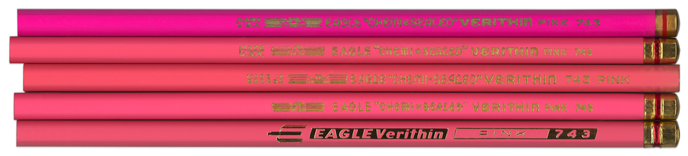 Pink, Verithin, Colored pencils, Jeff's favorite color