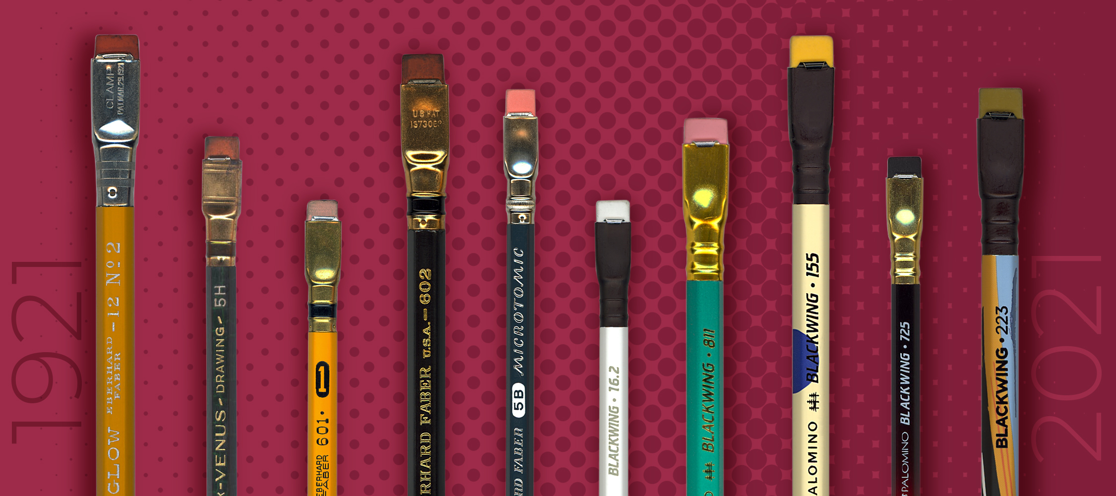 Adjustable Clamp Eraser Pencils