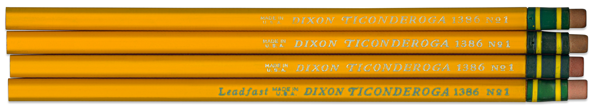 Dixon Ticonderoga WW2-era pencils