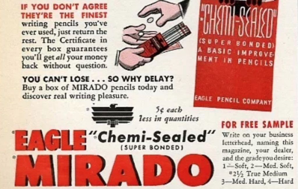 Eagle Mirado advertisement