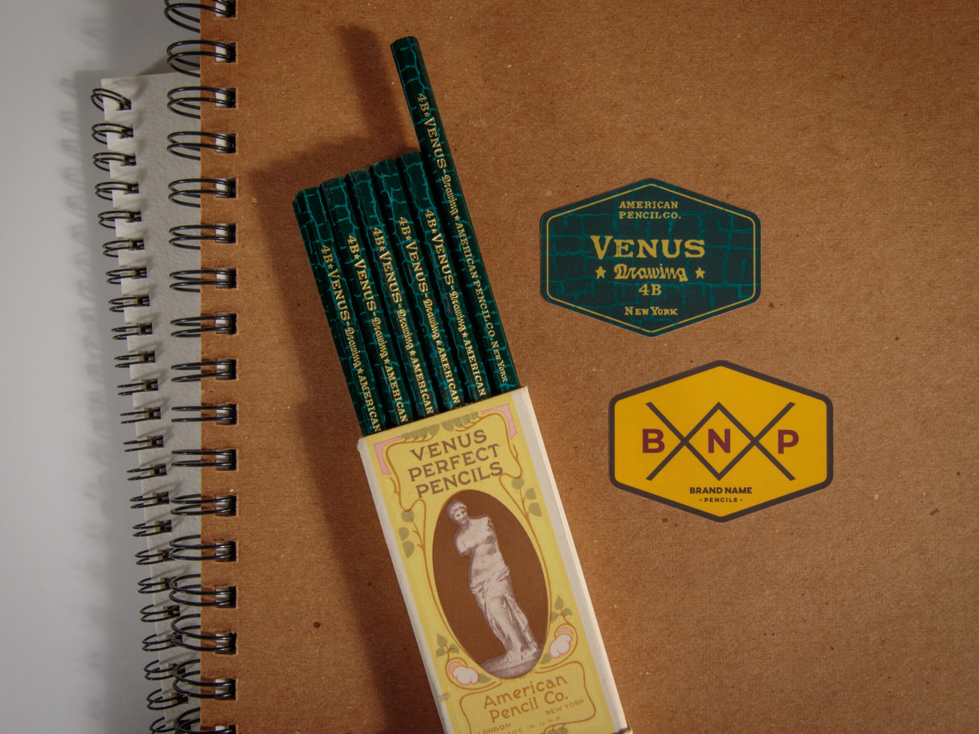 Venus antique drawing pencils