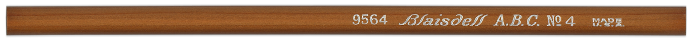 Blaisdell ABC vintage pencil