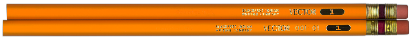 Blackfeet Indian Vector pencils