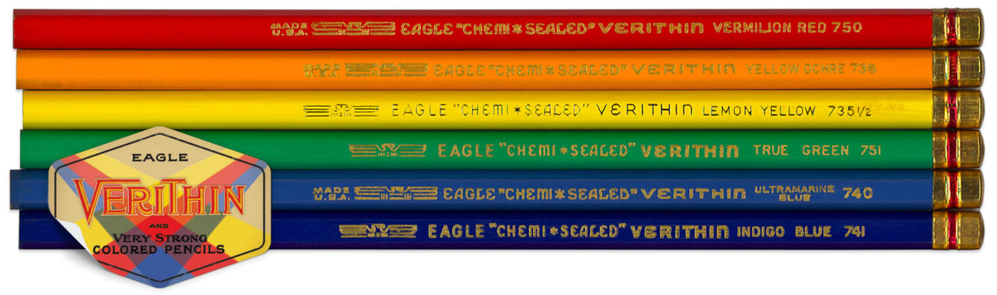 Eagle Verithin Colored Pencil Set - 1st Generation